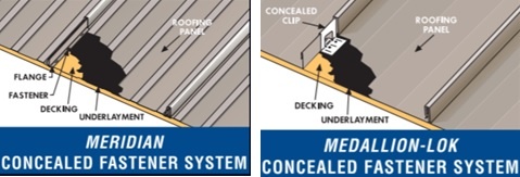 Metal Roofing Styles: Exposed Fastener Vs. Concealed Fastener